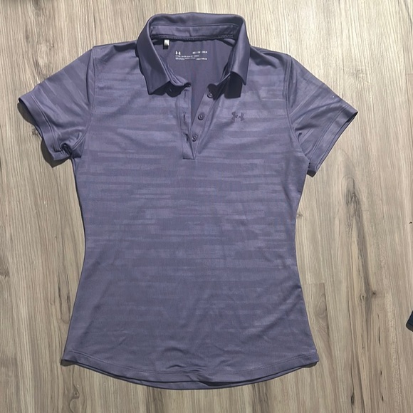 Under Armour Women's Purple Polo Shirt - Picture 1 of 1